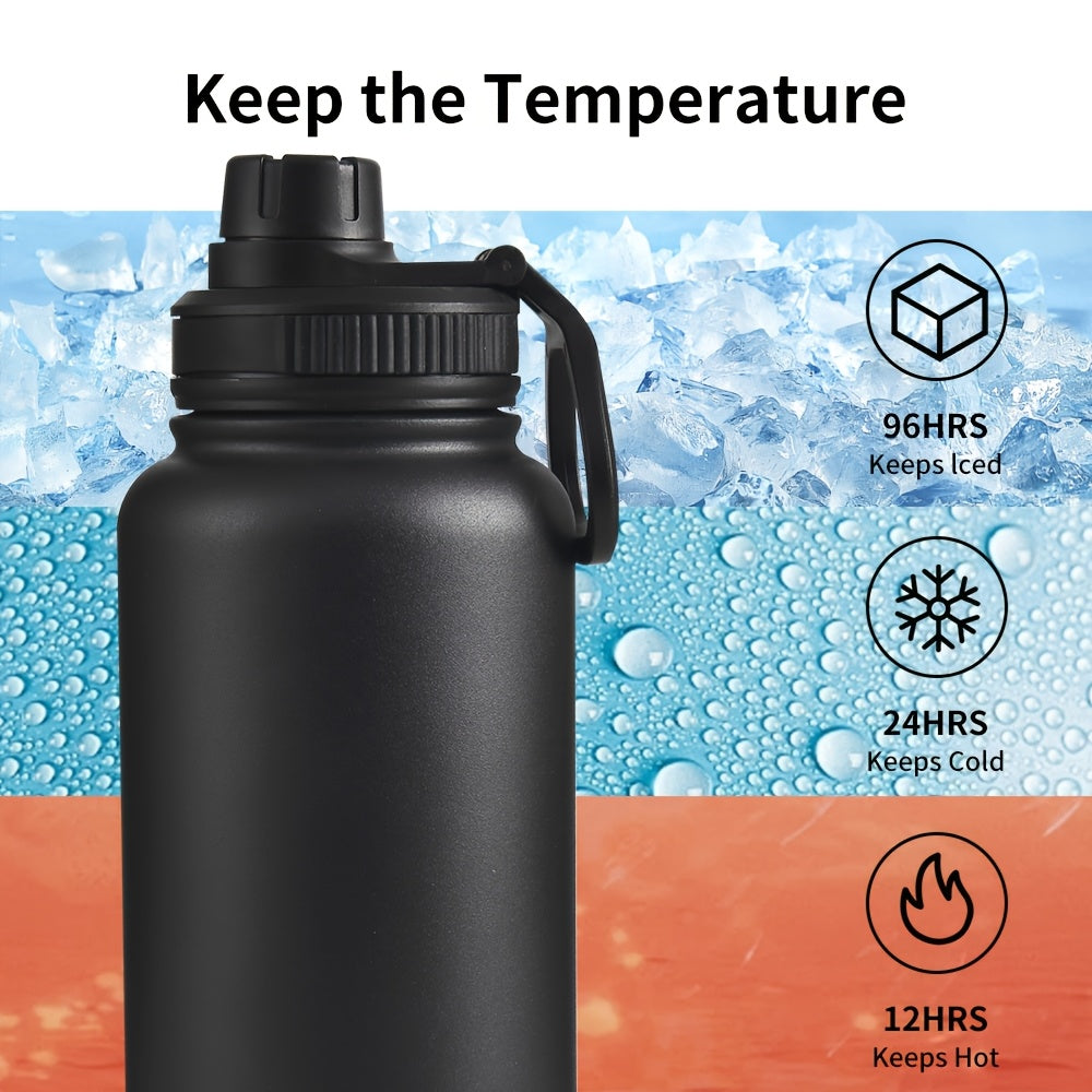 Juicier™ 32oz Stainless Steel Insulated Water Bottle | 98% Microplastic-Free Hydration