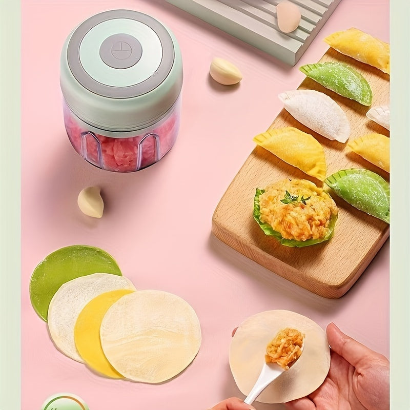 JUICIER CHOPMATE™ Portable Electric Garlic Crusher & Mini Food Chopper – USB Rechargeable