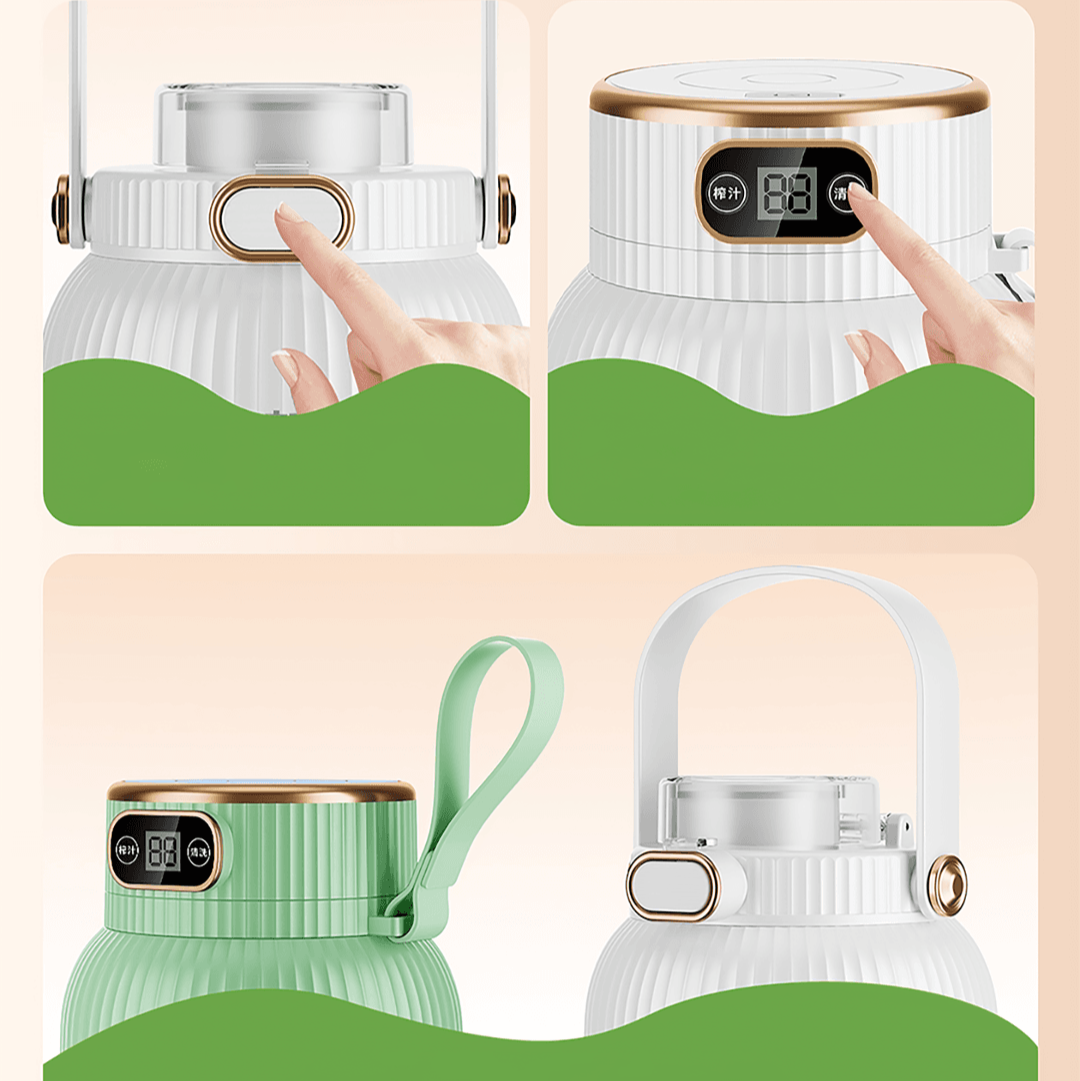 JUICIER GO™ Smart Portable Blender/Cup + Straw – USB Rechargeable