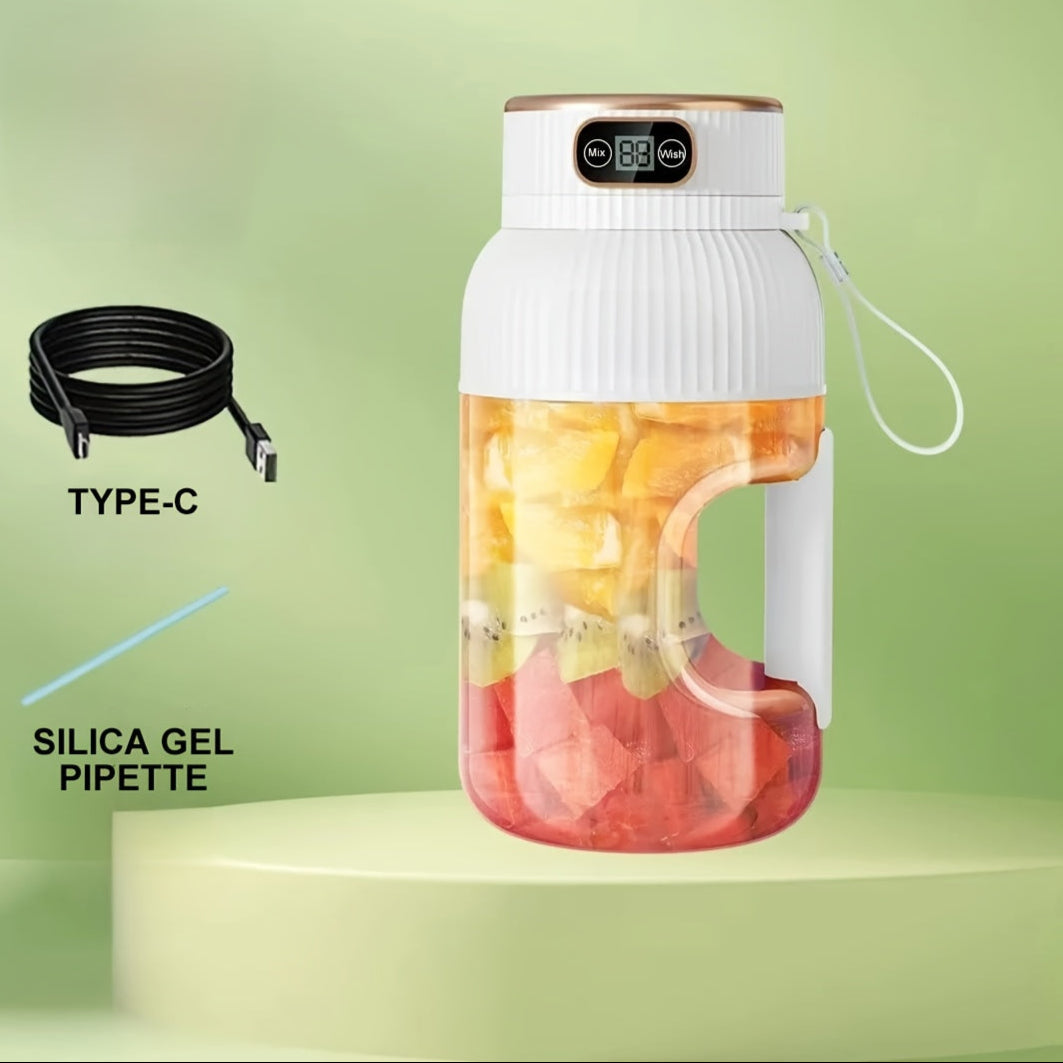 JUICIER GO™ Smart Portable Blender/Cup + Straw – USB Rechargeable