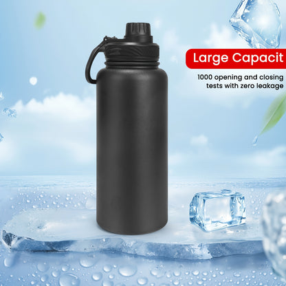 Juicier™ 32oz Stainless Steel Insulated Water Bottle | 98% Microplastic-Free Hydration