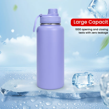 Juicier™ 32oz Stainless Steel Insulated Water Bottle | 98% Microplastic-Free Hydration