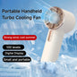 Portable Handheld Fan – 100-Speed Power with LCD Display & Silent Cool