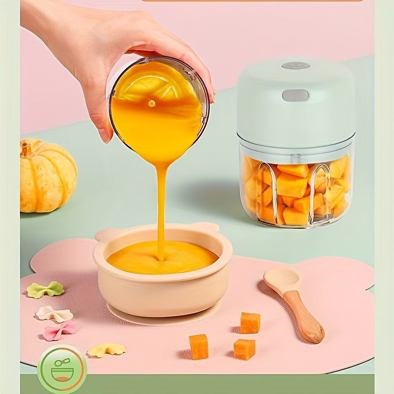 JUICIER CHOPMATE™ Portable Electric Garlic Crusher & Mini Food Chopper – USB Rechargeable