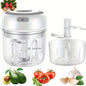 JUICIER CHOPMATE™ Portable Electric Garlic Crusher & Mini Food Chopper – USB Rechargeable