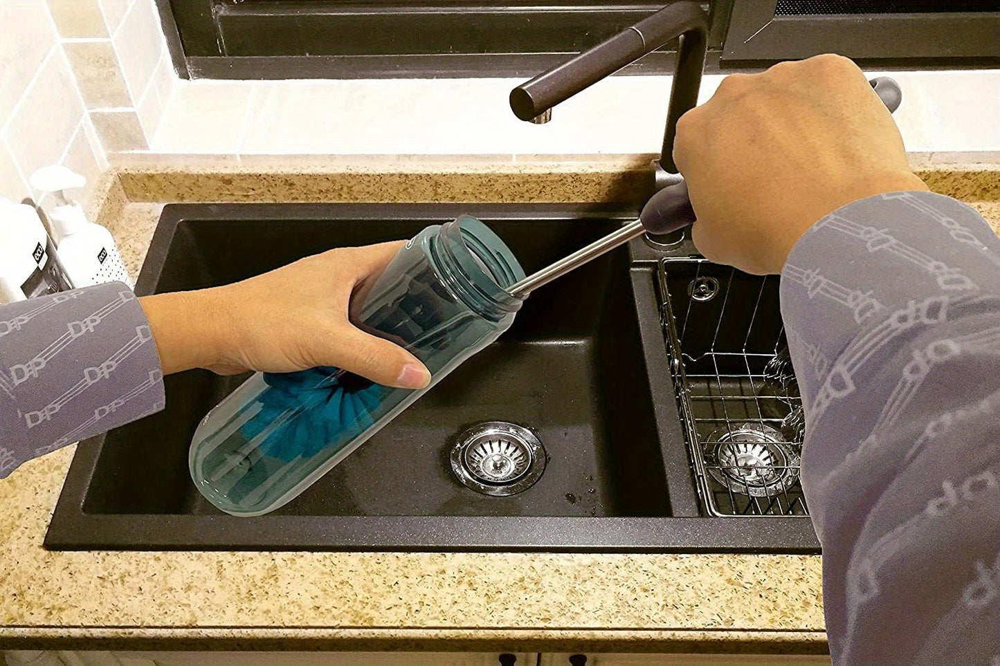 🧽 Juicier™ 3-in-1 Bottle Cleaning Brush Set