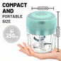 JUICIER CHOPMATE™ Portable Electric Garlic Crusher & Mini Food Chopper – USB Rechargeable