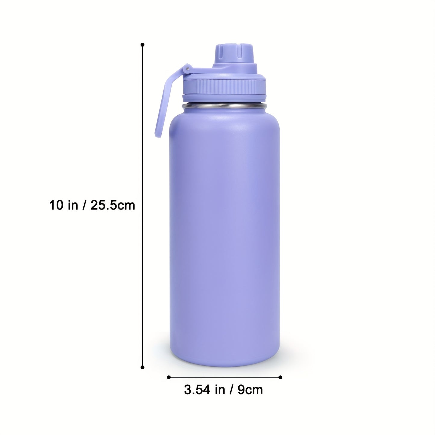 Juicier™ 32oz Stainless Steel Insulated Water Bottle | 98% Microplastic-Free Hydration