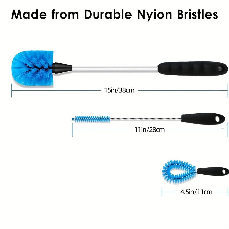 🧽 Juicier™ 3-in-1 Bottle Cleaning Brush Set