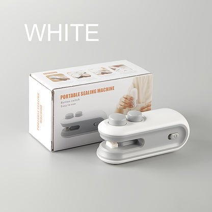 2-in-1 Bag Sealer – Portable & Rechargeable